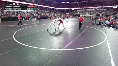 150 lbs Semis - Samuel Gehring, Slinger vs Landen Sheppard, Neenah