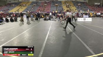 165 lbs Placement Matches (16 Team) - Cody Walsh, Drexel vs Tyler Swiderski, Central Michigan