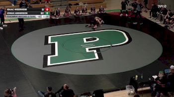 113 lbs Placement Matches (8 Team) - Jonah Anderson, Watertown vs Isaac Weerheim, Brandon Valley