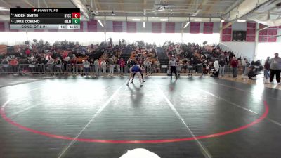 138 lbs Consi Of 8 #1 - Aiden Smith, Natick vs Luke Coelho, Belmont