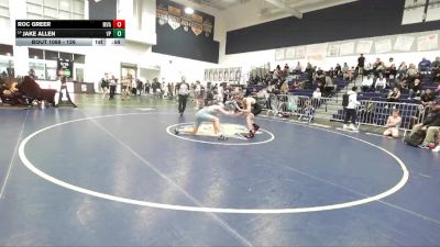 126 lbs Cons. Round 5 - Jake Allen, Villa Park vs Roc Greer, Murrieta Valley