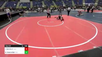 90 lbs Quarterfinal - Isaac Garcia Jr, Pomona Elite vs Shane Ostermiller, Pioneer Grappling