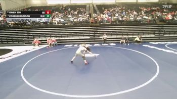 6A 126 lbs Champ. Round 1 - Corbyn Robison, Westlake vs Owen Toy, Mountain Ridge