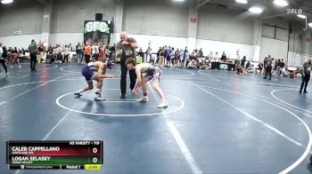 119 lbs Cons. Round 3 - Caleb Cappellano, Hartland WC vs Logan Selasky, Swan Valley