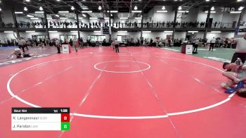 135A lbs Rr Rnd 2 - Ryan Langenmayr, Scorpions vs Jayce Paridon, Lake Highland Prep