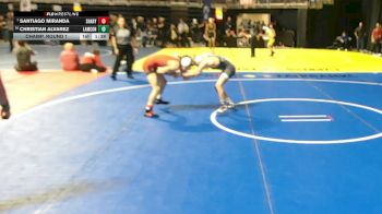 5A 106 lbs Champ. Round 1 - Santiago Miranda, Mission Sharyland vs Christian Alvarez, Rosenberg Lamar Consolidated