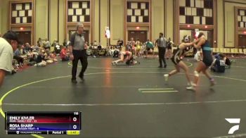 116 lbs Finals (2 Team) - Rosa Sharp, MGW- Dragon Fruit vs Emily Kivler, MGW- Swirly Pop