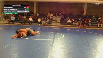 174 lbs Champ. Round 3 - Mason Hernandez, Vanguard vs Duncan Bell, Southeast Community College
