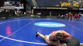 285 lbs 7th Place Match - Mohamed Abdelatty, Ursinus vs Titus Waters, Wabash