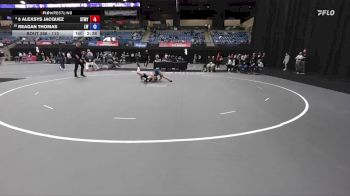 110 lbs Cons. Round 4 - 8 Alexsys Jacquez, Saint Mary vs Reagan Thomas, Lindsey Wilson