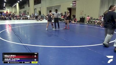 120 lbs Round 2 (4 Team) - Holly Beall, Stormettes vs Shelby Clayton, Alabama Elite Red