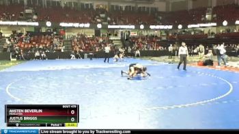 120 lbs Cons. Semi - Justus Briggs, Meridian vs Ahsten Beverlin, Middleton