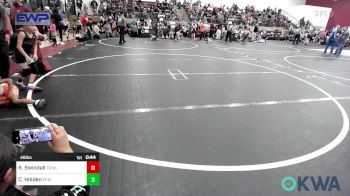 46 lbs Semifinal - Rayezz Swindall, Tonkawa Takedown Club vs Camden Holden, Ponca City Wildcat Wrestling