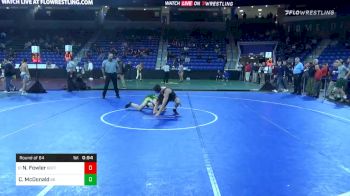 132 lbs Prelims - Nathaniel Fowler, Goffstown vs Connor McDonald, Bishop Guertin