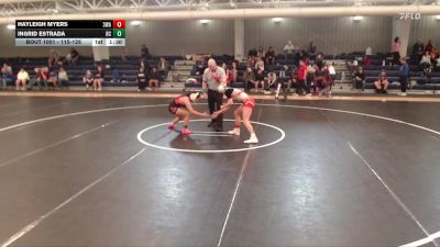 115-126 lbs Champ. Round 1 - Hayleigh Myers, 308 Wrestling Academy vs Ingrid Estrada, Boone Central