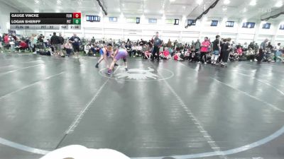 171 lbs Quarterfinal - Gauge Vincke, Flint Tropics - HS vs Logan Sheriff, Pit Crew - HS