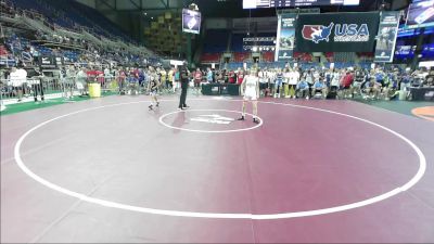 100 lbs Rnd Of 128 - Brandon Henderson, OR vs Nico Emili, PA