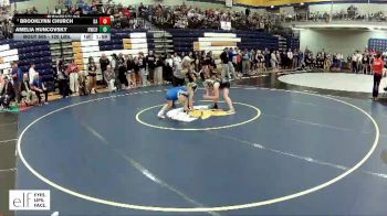 120 lbs. Champ. Round 3 - Brooklynn Church, Broken Arrow vs Amelia Huncovsky, Northwest (Cedar Hill)