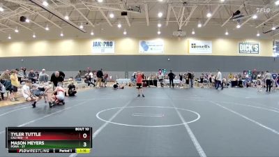 88 lbs Round 4 (6 Team) - Mason Meyers, POWA vs Tyler Tuttle, Cali Red