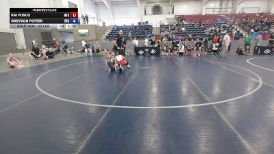 53 lbs Semis - Kai Fusco, Inland Northwest Training Center INWTC vs Greyson Potter, Green River Grapplers