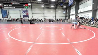 165 lbs Round Of 16 - Kaylie Hall, WV vs Megan Preston, FL