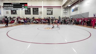 144 lbs Consi Of 8 #1 - Charlie Miles, Ben Lippen vs Jack Johnson, Christian Brothers