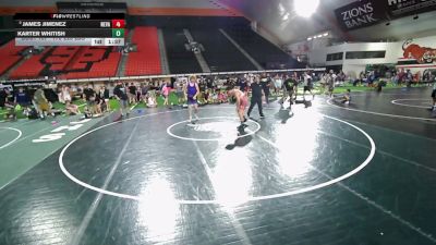 175-225 lbs Champ. Round 1 - James Jimenez, Nevada vs Karter Whitish