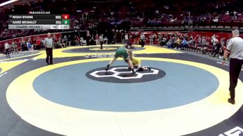 D1-165 lbs Champ. Round 1 - Gabe McNally, Oregon Clay vs Noah Evans, Moeller