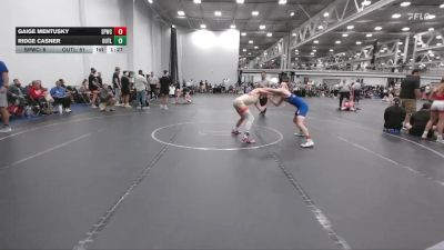 113 lbs Round 1 (4 Team) - Gaige Mentusky, Spear WC vs Ridge Casner, Outlaws HS