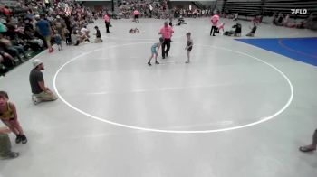 57-63 lbs Cons. Round 2 - Grayson Alvis, MGM Silver Spartans vs Levi Escobar, RWC