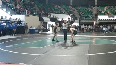 5A 126 lbs Quarterfinal - Ariel Delgado, Leeds vs Skylar Owens, Hayden