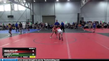 92 lbs Round 2 (4 Team) - Aidan McClure, Warhawks Black vs Maddox Laymon, Team Ohio