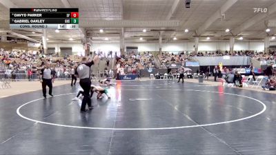 A 113 lbs Cons. Round 3 - Gabriel Oakley, Greeneville High School vs Davyd Parker, Sycamore High School