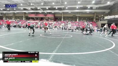 68 lbs Semifinal - Raif Boltz, WTC vs Jaxton Hyatt, Maize WC