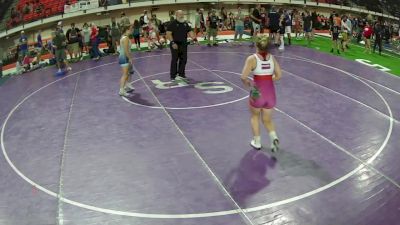 130-135 lbs 2nd Place Match - Stella Conley, Oregon vs Saylor Wendell, Nevada
