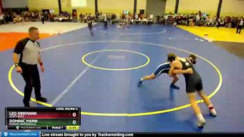 160 lbs Cons. Round 2 - Leo Siekmann, Scott West vs Dominic Mann, Kasson-Mantorville