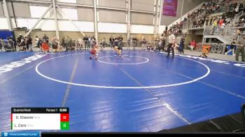 63 lbs Quarterfinal - Gabriel Shearer, Moses Lake WC vs Landon Caro, Mat Demon WC