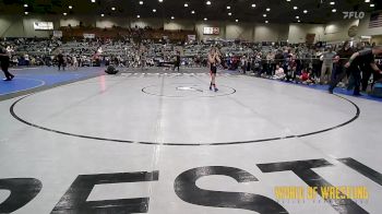 73 lbs Semifinal - Yareli Flores, Warriors Of Christ WOC vs Bella Reyes, Top Dog Wrestling Club