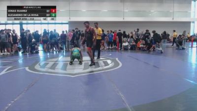 113 lbs Cons. Round 4 - Jonas Suarez, SBTC vs Alejandro De La Rosa, RBYWC