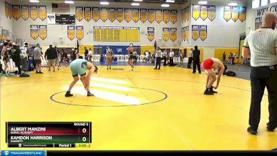 170 Gold Round 5 - Kamdon Harrison, Hagerty vs Albert Manzini, Doral Academy