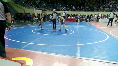 105 lbs Quarterfinal - Brooklyn Wright, R.A.W. vs Macy Dobson, Wilson-Henryetta