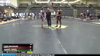 191 lbs Round 6 (8 Team) - Maria Valeria Estrada Cordero, University Of The Ozarks vs Samyra Thomas, Eureka