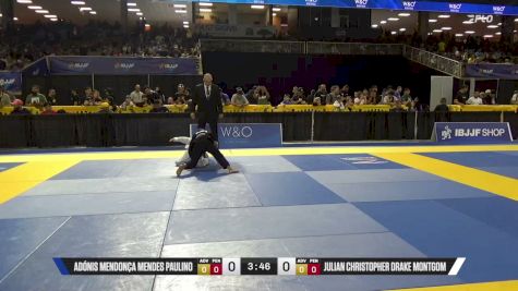 Adónis Mendonça Mendes Paulino vs Julian Christopher Drake Montgom 2026 Pan Kids Jiu-Jitsu IBJJF Championship
