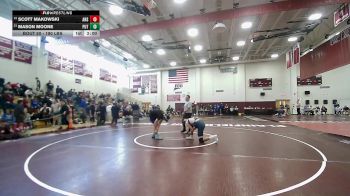 190 lbs Round Of 32 - Scott Makowski, Ansonia* vs Mason Moone, Putnam