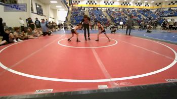 52 lbs Rr Rnd 5 - Norah Winkle, R.A.W. vs Camdin Marshall, Skiatook Youth Wrestling