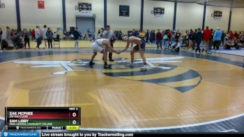 184 lbs 1st Place Match - Sam Libby, Iowa Central Community College vs Zak McPhee, UW-Eau Claire