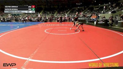 75 lbs Consi Of 8 #2 - Jolynn Arnold, Sperry Wrestling Club vs Katilyn Schull, Willard Youth Wrestling 2