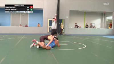 197 lbs Cons. Round 5 - Isaac McGee, Western Wyoming College vs Bryan Wilson, Cowley College