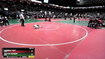 55 lbs Champ. Round 1 - Dexton Reinert, GGBA vs Andrew Yost, CPWA