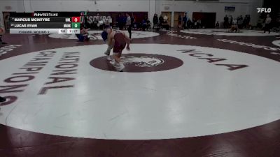 141 lbs Champ. Round 2 - Marcus McIntyre, UW - La Crosse vs Lucas Ryan, Minnesota State Mankato